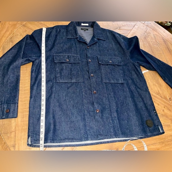Ted Baker Baen Denim Utility Shacket size 6 - XXL (2XL) - nwt - 100% cotton - Picture 9 of 15